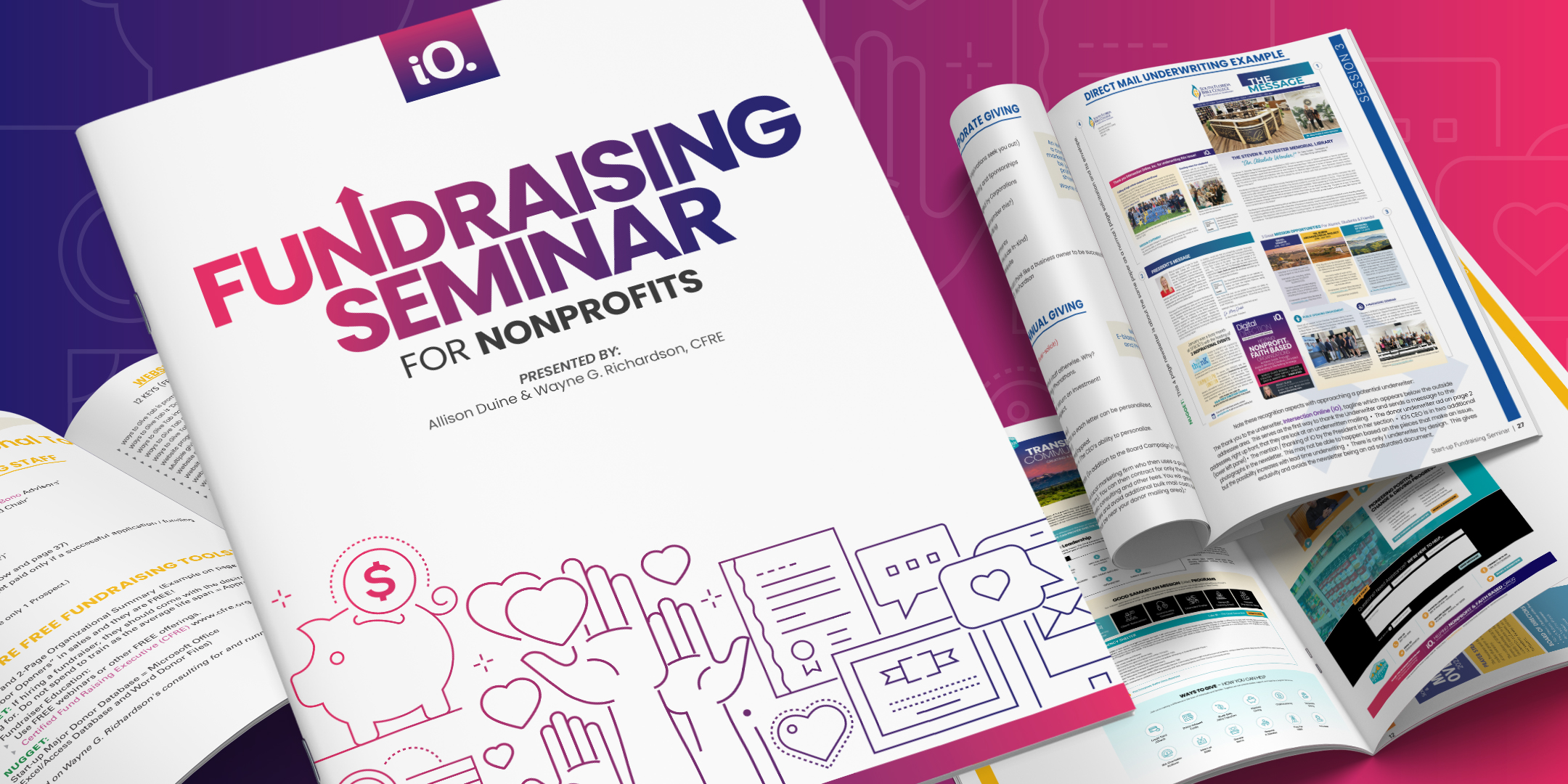 Nonprofit fundraising seminar workbook